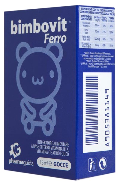 BIMBOVIT FERRO GOCCE 15 ML - farmasorriso.com