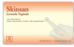 SKINSAN LAVANDA VAGINALE 4 FLACONI 140 ML + 4 CANNULE VAGINALI MONOUSO IN BLISTER - farmasorriso.com