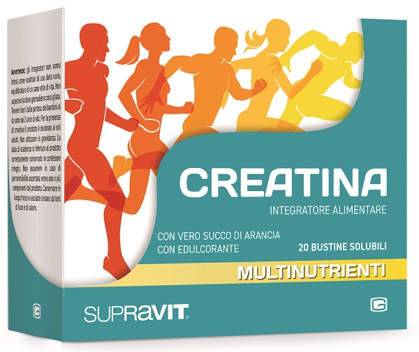SUPRAVIT CREATINA GRANULATO 20 BUSTINE - farmasorriso.com