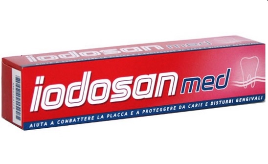 IODOSAN MED DENTIFRICIO 100 ML - farmasorriso.com