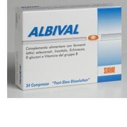 ALBIVAL PROBIOTICO 24 COMPRESSE - farmasorriso.com