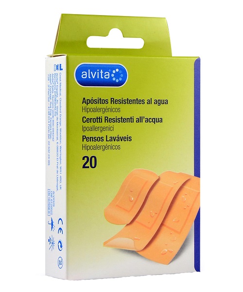ALVITA CEROTTI IMPERMEABILE 20 PEZZI - farmasorriso.com