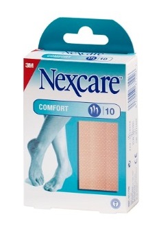 CEROTTO NEXCARE COMFORT IN STRISCIA 6X10CM 10 PEZZI - farmasorriso.com
