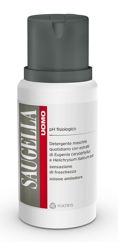 SAUGELLA UOMO PH FISIOLOGICO DETERGENTE MASCHILE 200 ML - farmasorriso.com