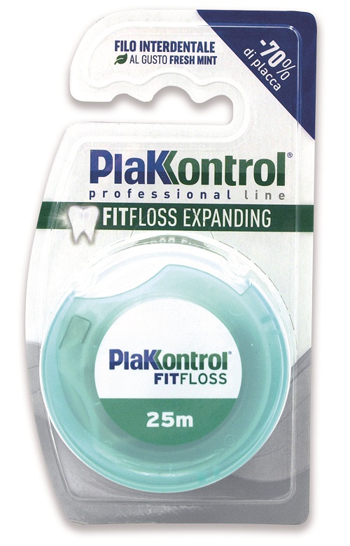 PLAKKONTROL FIT FLOSS FILO 25 M - farmasorriso.com