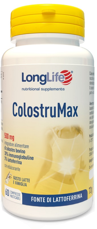 LONGLIFE COLOSTRUMAX 60 TAVOLETTE - farmasorriso.com