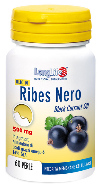 LONGLIFE OLIO RIBES NERO 60 PERLE - farmasorriso.com