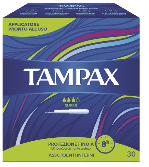 TAMPAX BLUE BOX SUPER 30 PEZZI - farmasorriso.com