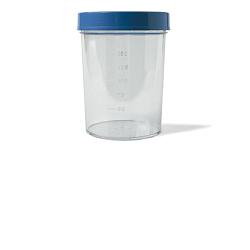 CONTENITORE PIC STERILE TRASPARENTE PER ANALISI DEI FLUIDI ORGANICI 100 ML TAPPO A VITE + ETICHETTA AUTOADESIVA - farmasorriso.com
