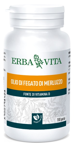 OLIO FEGATO MERLUZZO 100 PERLE 453 MG - farmasorriso.com
