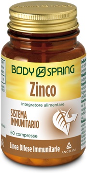 BODY SPRING ZINCO 60 COMPRESSE - farmasorriso.com