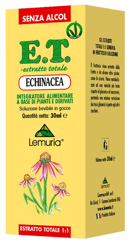ET ESTRATTO TOTALE ECHINACEA 30 ML SENZA ALCOL - farmasorriso.com