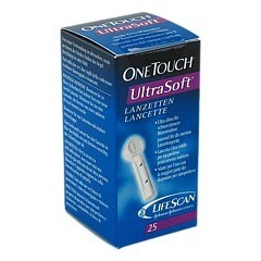 LANCETTE PUNGIDITO ONETOUCH ULTRASOFT 25 PEZZI - farmasorriso.com