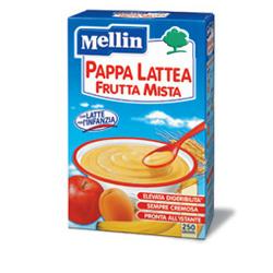 MELLIN PAPPA LATTE FRUTTA 250 G NUOVO FORMATO - farmasorriso.com
