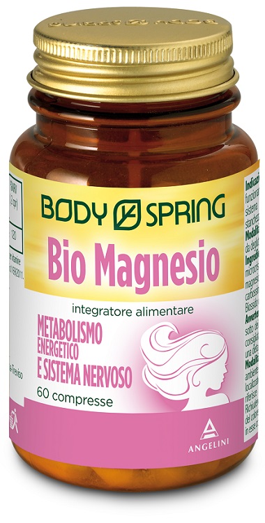 BODY SPRING BIO MAGNESIO 60 COMPRESSE - farmasorriso.com