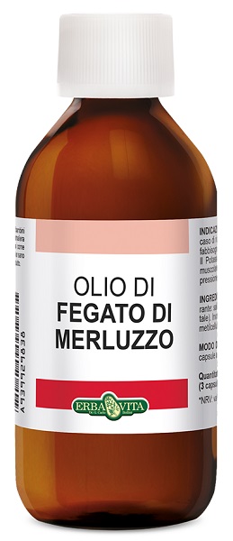OLIO FEGATO MERLUZZO 100 ML - farmasorriso.com