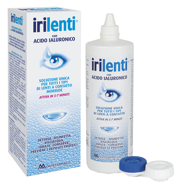 SOLUZIONE UNICA PER LENTI A CONTATTO IRILENTI 300ML - farmasorriso.com