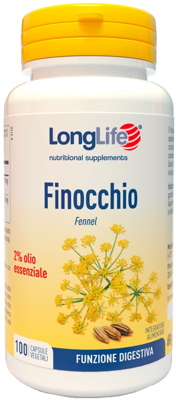 LONGLIFE FINOCCHIO 1% 100 CAPSULE VEGETALI - farmasorriso.com