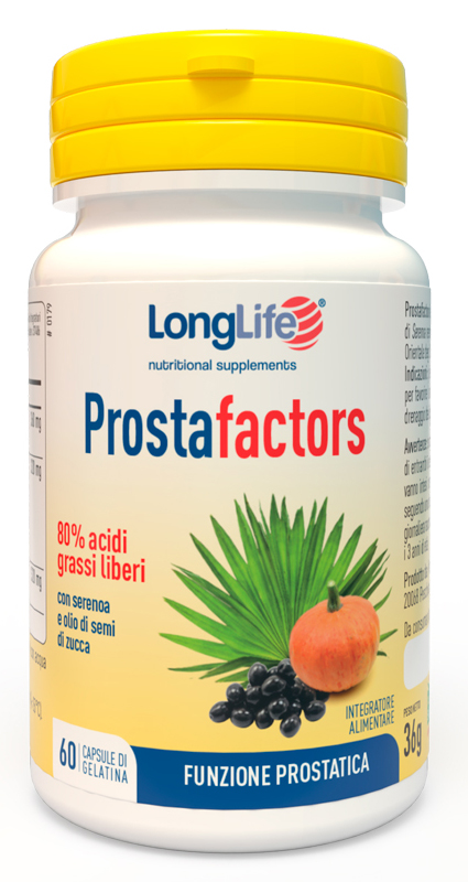 LONGLIFE PROSTAFACTORS 60 CAPSULE - farmasorriso.com