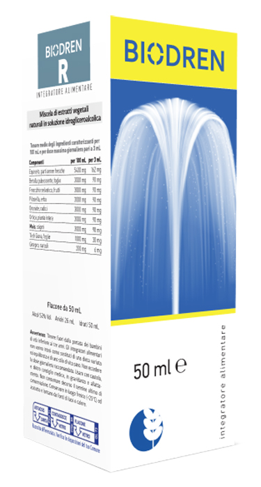 BIODREN R SOLUZIONE IDROALCOLICA 50 ML - farmasorriso.com