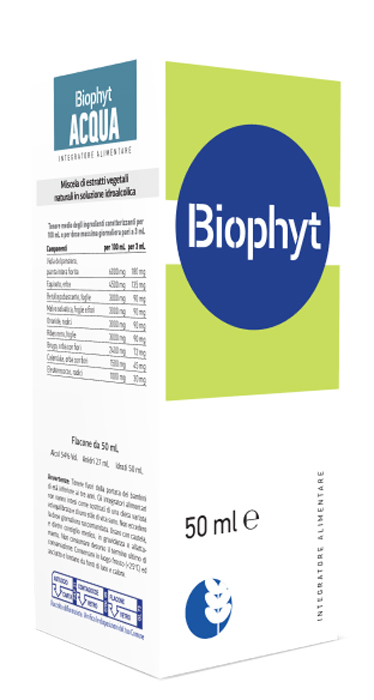 BIOPHYT ACQUA 50 ML SOLUZIONE IDROALCOLICA - farmasorriso.com