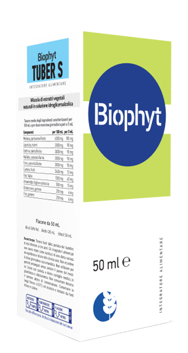 BIOPHYT TUBER S 50 ML SOLUZIONE IDROALCOLICA - farmasorriso.com