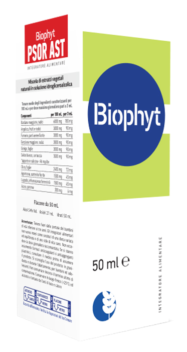 BIOPHYT PSOR AST 50 ML SOLUZIONE IDROALCOLICA - farmasorriso.com