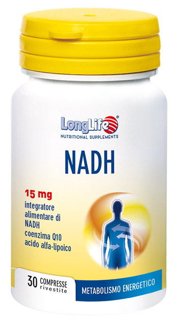 LONGLIFE NADH C/Q10 30 COMPRESSE - farmasorriso.com