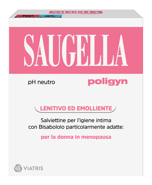 SAUGELLA POLIGYN PH NEUTRO SALVIETTINE IGIENE INTIMA LENITIVO ED EMOLLIENTE 10 PEZZI - farmasorriso.com
