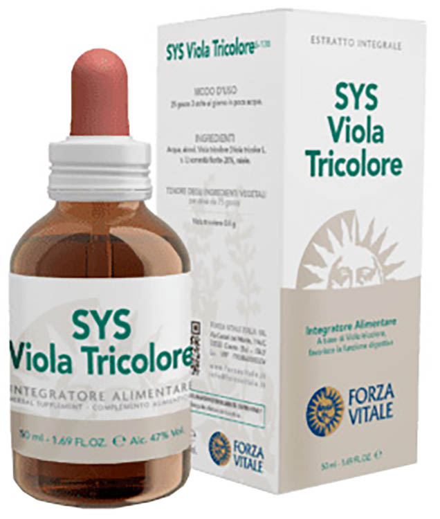 SYS VIOLA TRICOLORE GOCCE 50 ML - farmasorriso.com