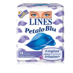 LINES PETALO BLU NOTTE ALI 10 PEZZI - farmasorriso.com