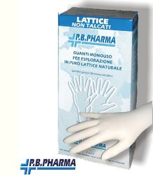 GUANTO LATTICE NON TALCATO MEDIO 100 PEZZI - farmasorriso.com