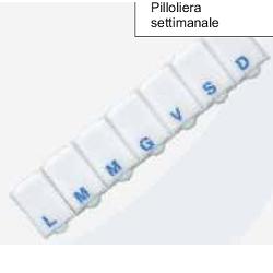 PILLOLIERA SETTIMANALE PLASTICA - farmasorriso.com