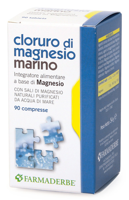 CLORURO MAGNESIO 90 COMPRESSE - farmasorriso.com
