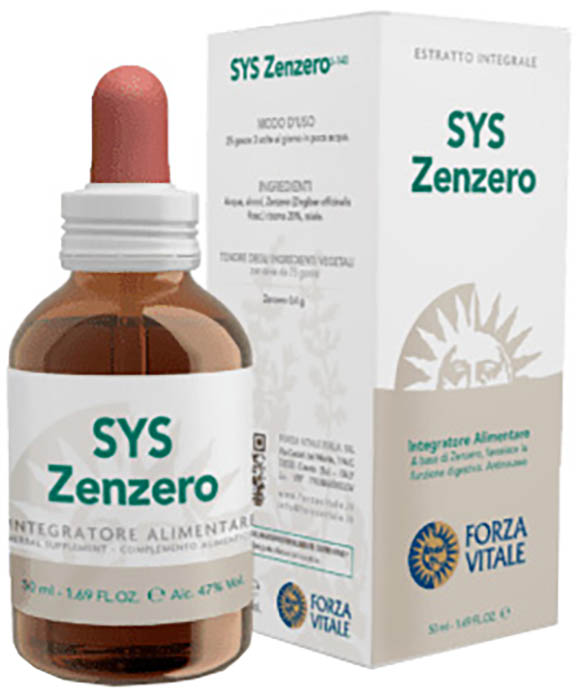 SYS ZENZERO GOCCE 50 ML - farmasorriso.com
