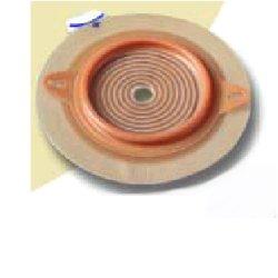 PLACCA PER COLOSTOMIA ALTERNA MIO SISTEMA A 2 PEZZI FORO RITAGLIABILE 10/55MM FLANGIA 60MM 5 PEZZI ARTICOLO 13161 - farmasorriso.com