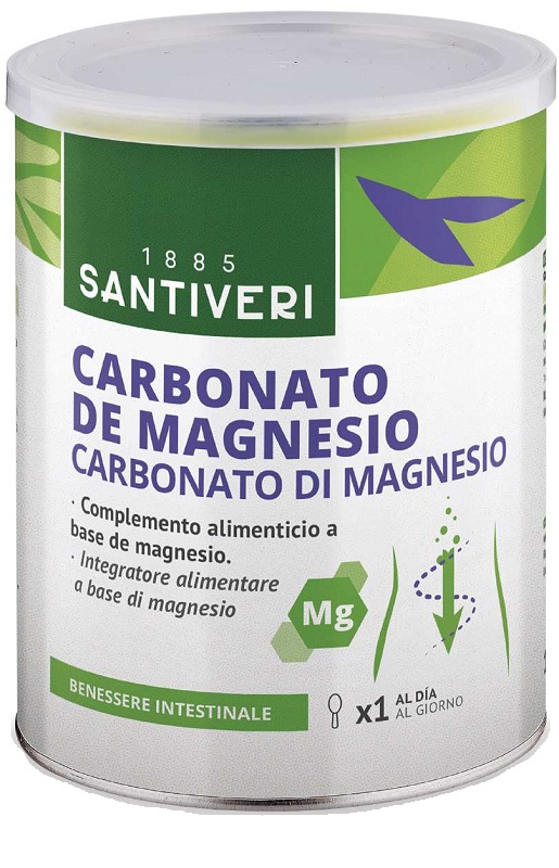 CARBONATO MAGNESIO 110 G SANTIVERI - farmasorriso.com