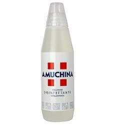 DISINFETTANTE IGIENIZZANTE A BASE DI IPOCLORITO DI SODIO ANTIMICROBICO AD AMPIO SPETTRO D'AZIONE AMUCHINA LIQUIDA 100% 1000 ML - farmasorriso.com
