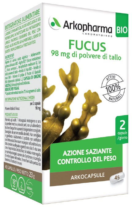 ARKO CAPSULE FUCUS 45 CAPSULE - farmasorriso.com