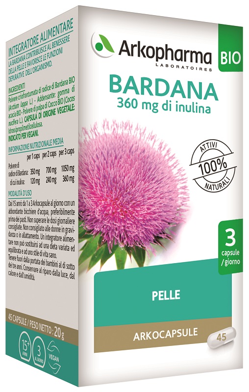 ARKO CAPSULE BARDANA 45 CAPSULE - farmasorriso.com