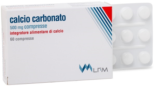 CALCIO CARBONATO 60 COMPRESSE - farmasorriso.com
