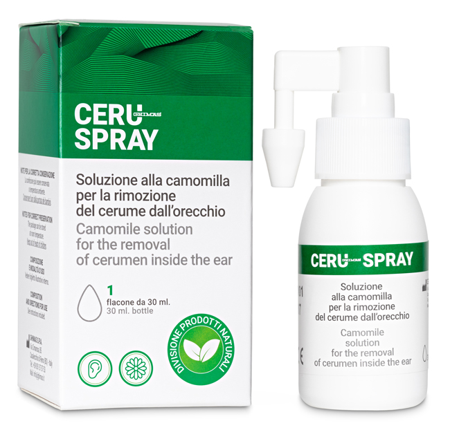 EMOLLIENTI CERUME CERU SPRAY 30ML - farmasorriso.com