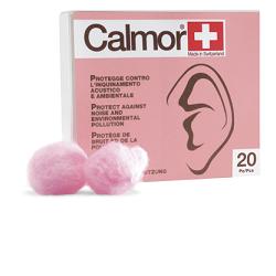 TAPPO AURICOLARE ANTISUONO IN CERA NATURALE CALMOR 20 PEZZI CODICE ARTICOLO 22043 - farmasorriso.com