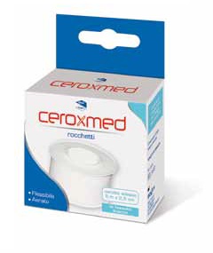 CEROTTO IN ROCCHETTO CEROXMED AERATO IN TESSUTO BIANCO 500X2,50 CM 1 PEZZO - farmasorriso.com