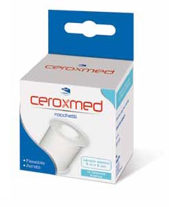 CEROTTO IN ROCCHETTO CEROXMED AERATO IN TESSUTO BIANCO 500X5 CM 1 PEZZO - farmasorriso.com