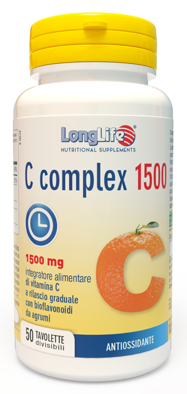 LONGLIFE C COMPLEX 1500 T/R 50 TAVOLETTE - farmasorriso.com