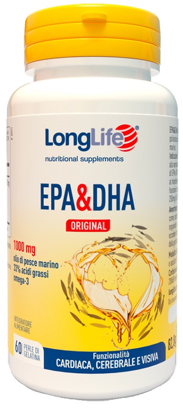 LONGLIFE EPA DHA 60 PERLE - farmasorriso.com