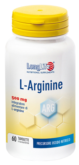 LONGLIFE LARGININE 60 TAVOLETTE - farmasorriso.com