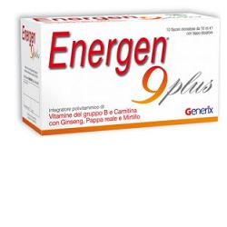 ENERGEN 9 PLUS 10 FLACONCINI 10 ML - farmasorriso.com