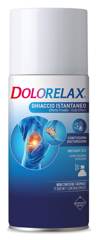 DOLORELAX ICE GHIACCIO ISTANTANEO SPRAY BOMBOLETTA CAPIENZA 150 ML - farmasorriso.com